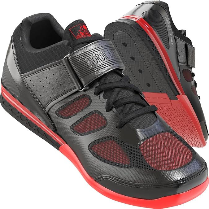 Nordic Lifting Venja Weight Lifting and Crossfit Shoes for Men & Women | Cross Training Shoes with Grip Sole for Balanced Heel Support, for Powerlifting, Olympic Squats, Home Gym & Strength Training