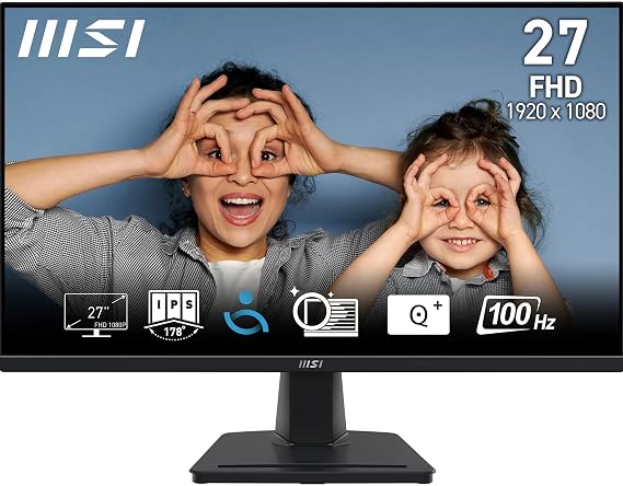 MSI Pro MP275 27” 1920x1080 1ms 100Hz IPS Anti-Glare Full HD Monitör