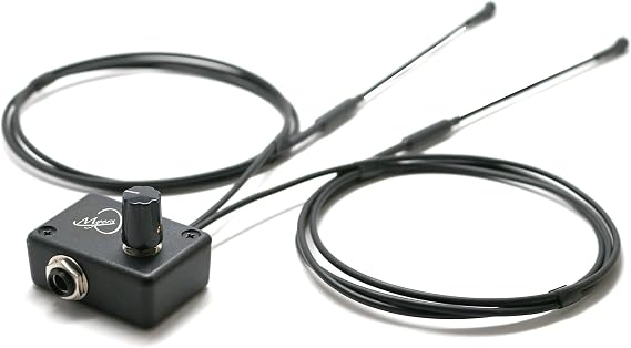 The Feather-2 Button Accordion Pickup Bass and Treble Microphone System with 2 Flexible Micro-Goosenecks by Myers Pickups