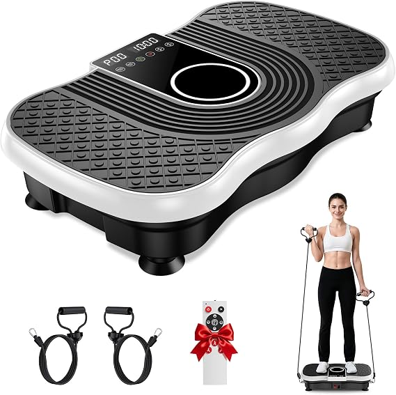 Vibration Plate Exercise Machine Fitness Platform Body Vibrating Board