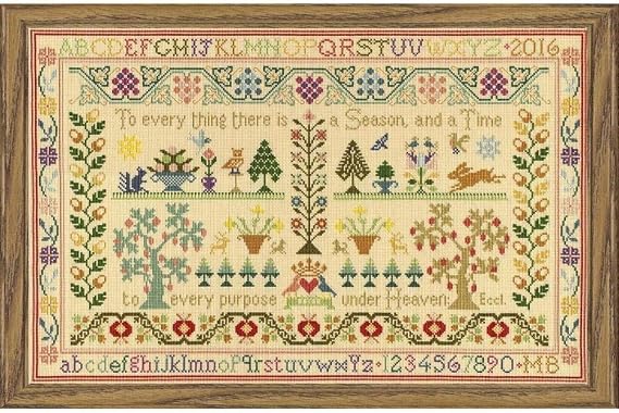Bothy Threads Counted Cross Stitch Kit Season and Time 52 x 33 cm XS5