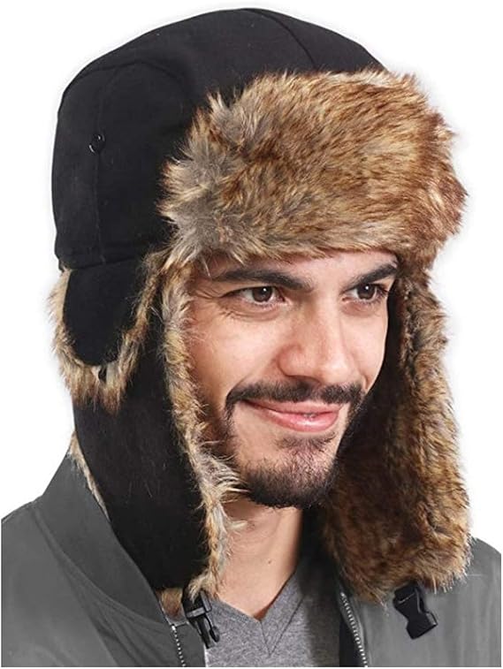 Winter Warm Hats Warm Your Ears for Men and Women Outdoor Windproof Cycling Hat Beanie Ski Cap for Men Women