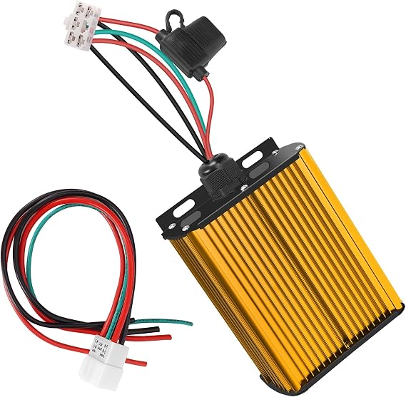 12V 30A 360W DC-DC 96V 84V 72V 60V 48V 36V to 12V high-Power Converter Voltage Reducer, Suitable for Golf carts, LED Lights, and 12V Equipment(36V-96V)
