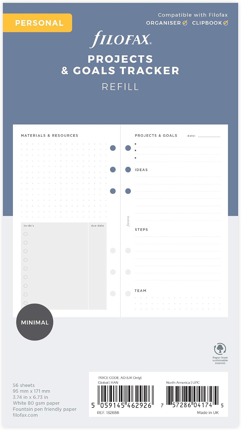 Personal Minimal Project Management Pack