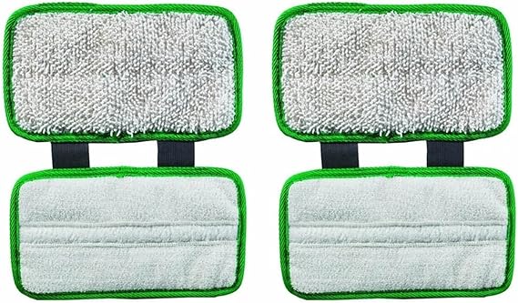 EtLin Pads Compatible with Shark Sonic Wood Hard Floor Microfiber Cloth KD450W KD400W ZZ500 Sweeping Robot Vacuum Cleaner Accessories Spare Part