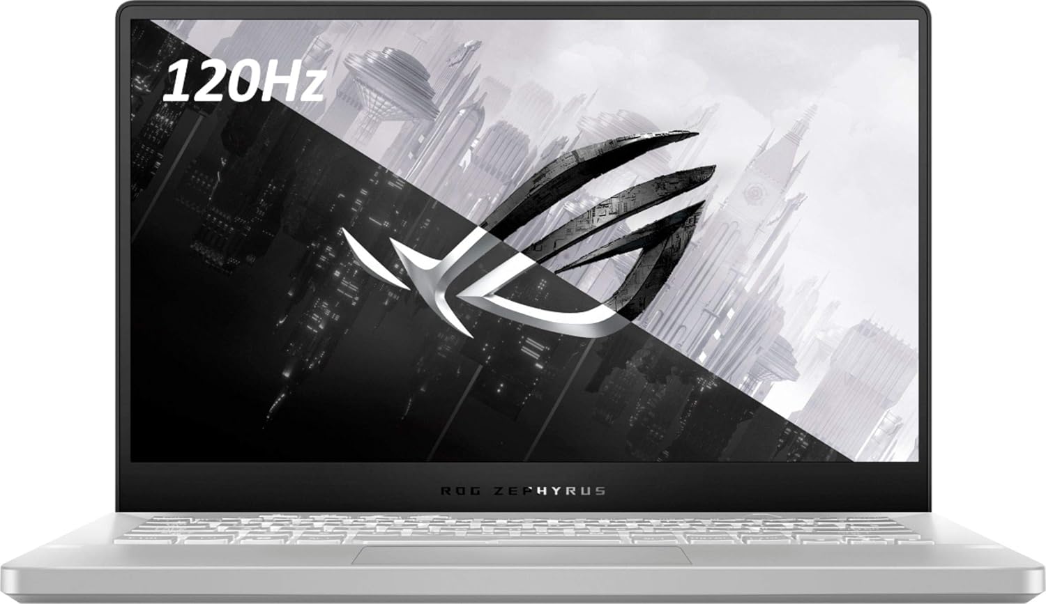ASUS - ROG Zephyrus G14 14" Gaming Laptop - AMD Ryzen 9 - 16GB Memory - NVIDIA GeForce RTX 2060 Max-Q - 1TB SSD - Moonlight White