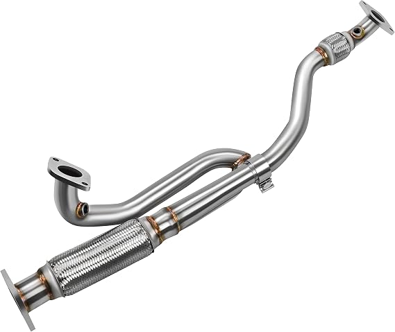 Exhaust Flex Y Pipe Compatible with 09-17 Enclave Traverse Acadia Outlook | Fits 2009-2017, T304 Stainless Steel, 2PCS Design