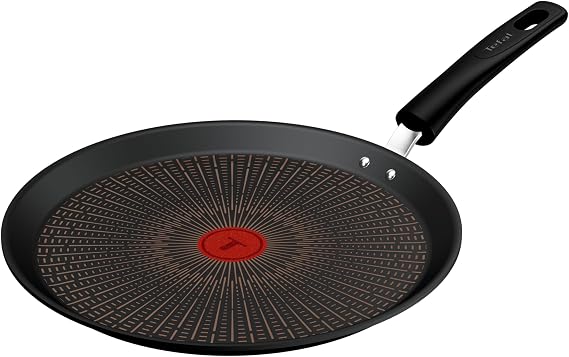 Tefal Explore Fusion Core 9X Krep Tava - 28 Cm | Patentli FusionCore teknolojisine sahip yapışmaz indüksiyon tava, çizilmeye karşı dayanıklı, mükemmel krepler için