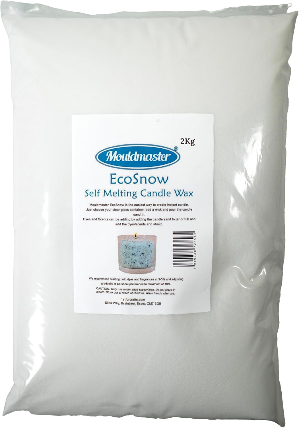 Mouldmaster Eco Sand Candle Wax Self Melting Wax 2Kg