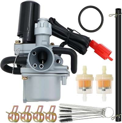 Carbman 16100-GK8-893 Carburetor Assy Replacement for Honda NQ50 A NQ50 AA NQ50D A NQ50D AA Spree 50 Carb 1986 1987