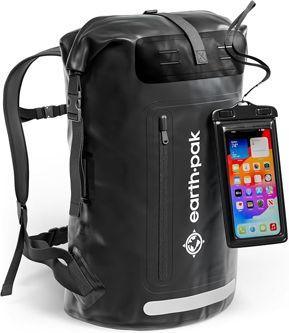 Waterproof Dry Bag Backpack 55L - Kayaking Boating Fishing Rafting Marine