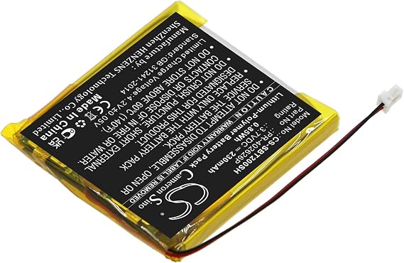 Battery Replacement for Suunto Spartan Trainer, Spartan Trainer Wrist Heart Ra, Spartan Trainer Wrist HR, Part No.: PR-352828, PR-402626P 3.7V