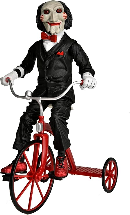 Saw 12" Action Figure with Tricycle | Saw 12 Inch Action Figure Deluxe - Billy Puppet with Tricycle
