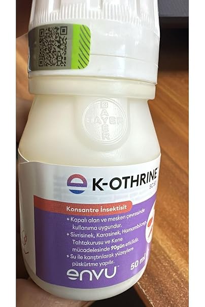 Bayer-K-othrine Sc50 Hamamböceği Pire Tahtakurusu Ve Sivrisinek Etkili Konsantre 50 Ml