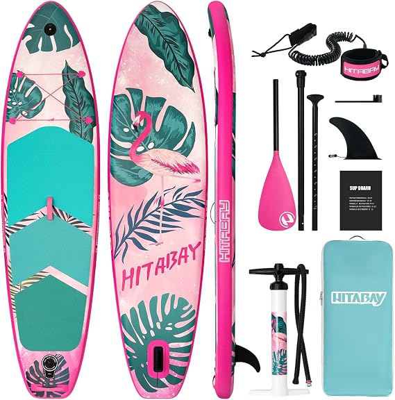 SUP Board Set Stand Up Paddling Board Aufblasbar 320cm 335cm stabil für Erwachsene bis 150 kg mit kompletten Zubehör Surfbrett für Anfänger
