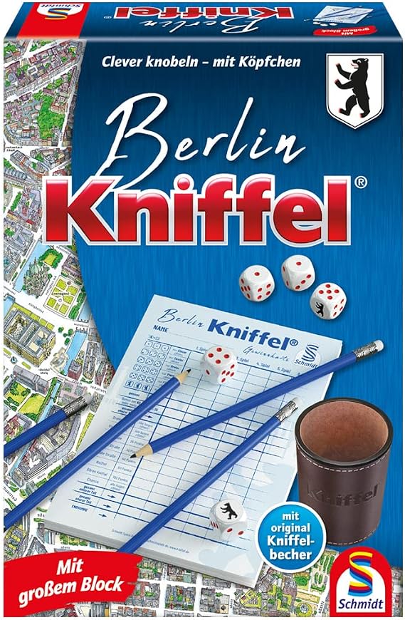 Schmidt Spiele 49419 Kniffel Berlin Special Edition