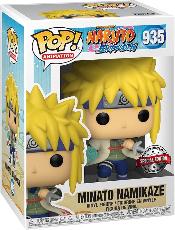 Funko Naruto POP! Animation Minato Namikaze Exclusive Vinyl Figure #935 [Standing]