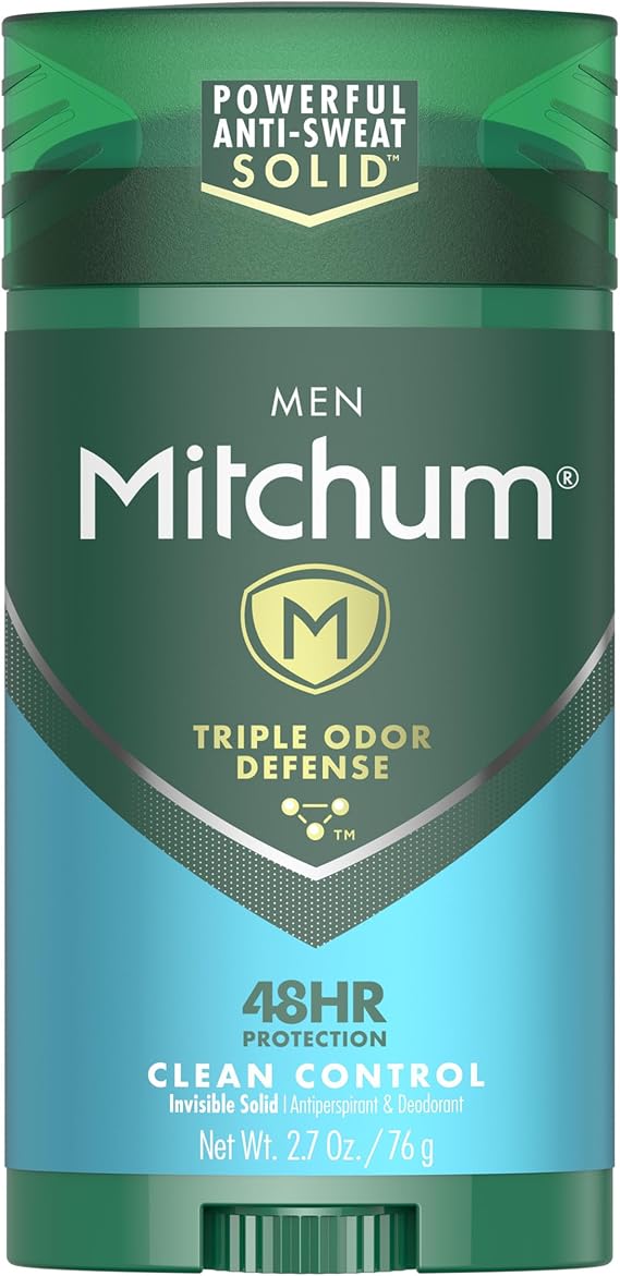 Mitchum Invisible Solid, Clean Control, 2.7 Ounce by Mitchum