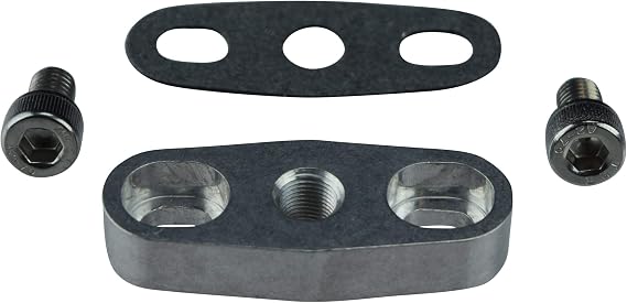 ICT Billet HD GT15-GT35 Billet Turbo Oil Supply Feed Flange T3 1/8"npt GT25 GT30 Turbocharger 551162