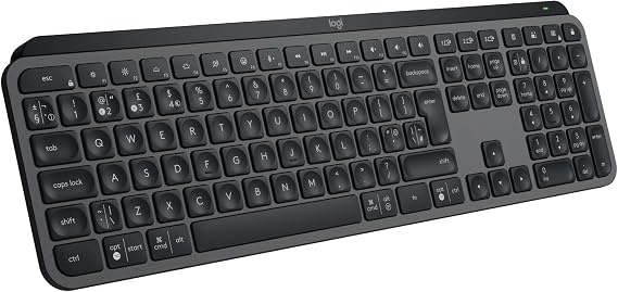 Logitech MX Keys S PLUS Wireless Keyboard with Palm Rest