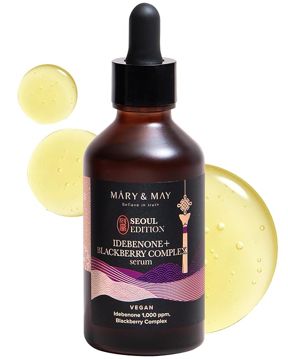Mary&May SEOUL EDITION Idebenone Blackberry Face Serum 2.7 fl.oz