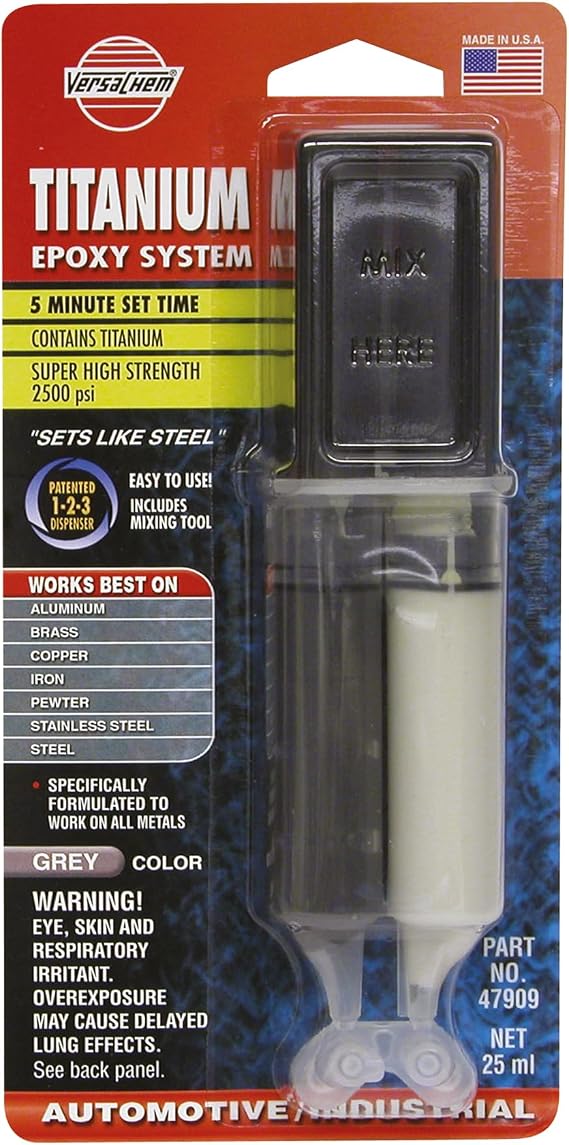 Versachem 47909 Titanium 5 Epoxy - 25 ml Dev-Tube