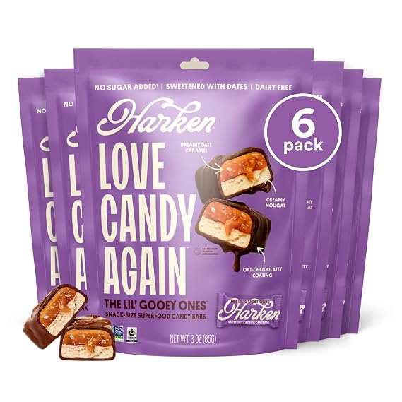 Harken Salted Caramel Chocolate Bars 30 minis