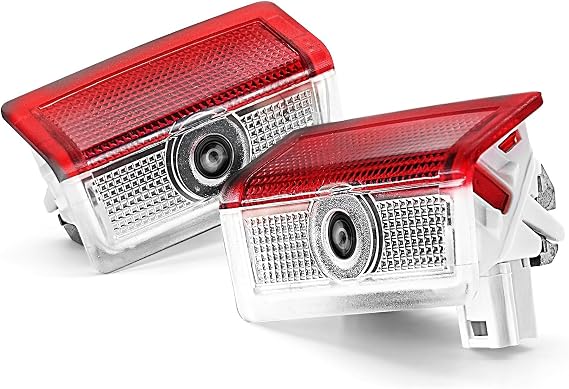 2Pcs Compatible with Mercedes Benz A B C E M G AMG W166 W176 W205 W212 LED Welcome Lights Projector Car Door Light