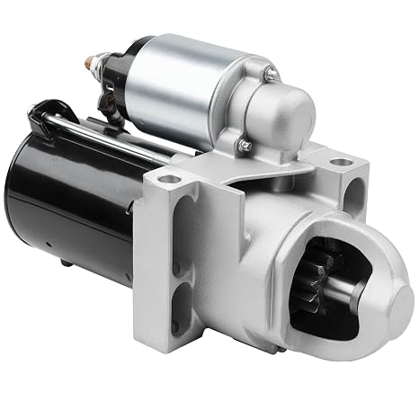 Starter Compatible with 1999-2004 Chevrolet Silverado 1500 S10 4.3L V6, with Astro Van Blazer Express Vans, with GMC Sierra Sonoma Jimmy Safari Savana 2500, 1999-2001 Bravada, 12572716 SDR0086 6485N