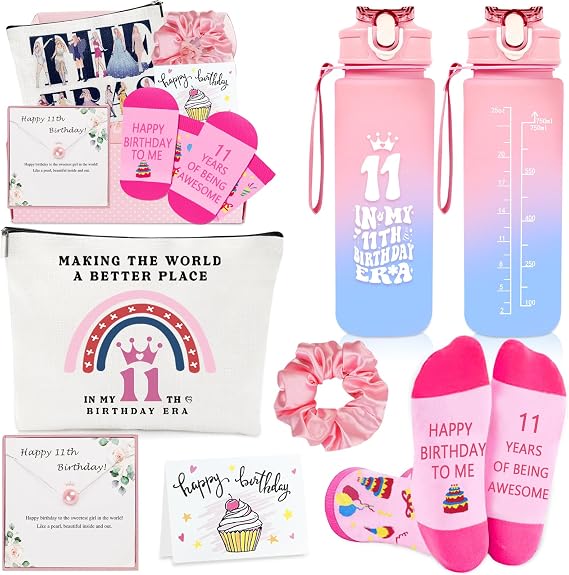 Awfrky 11 Year Old Girl Gifts - Cool Stuff for Teen Girls' 11th Birthday - Daughter, Niece, Granddaughter Decorations