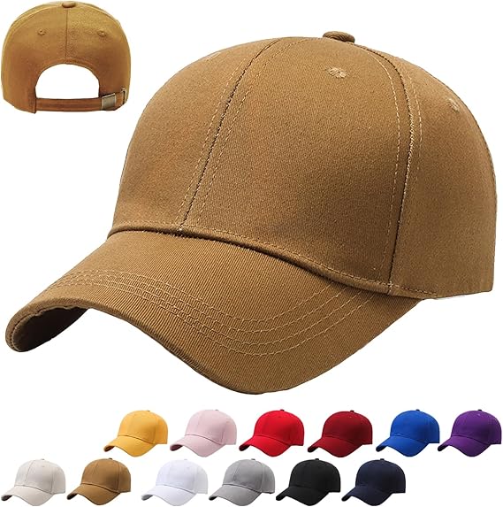 Fire Baseball Cap for Men and Women Adjustable Unisex Cap Adjustable Pure Colour Baseboard Baseball Cap
