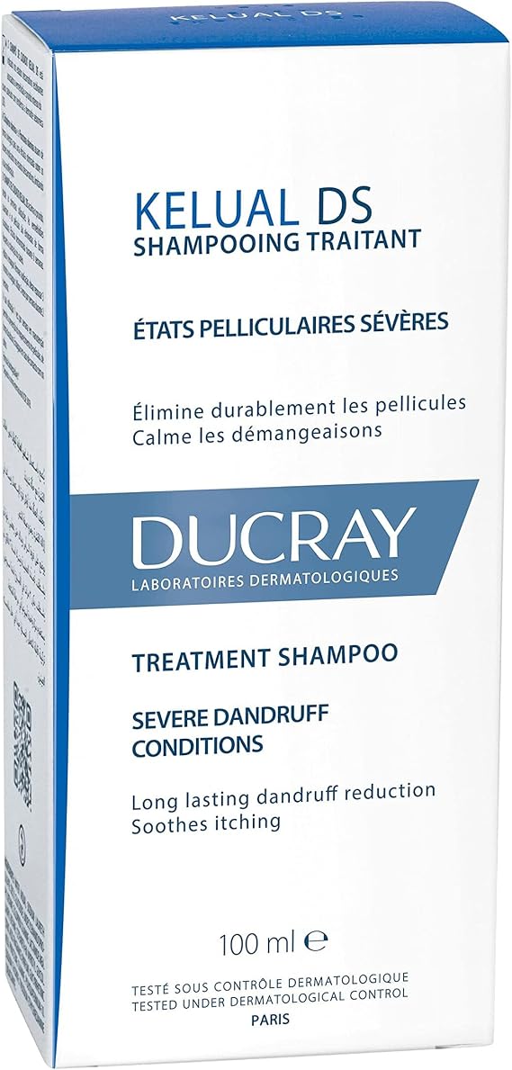 Pierre Fabre Ducray Kelual DS Anti-Reappearance Dandruff Treatment Shampoo, 100 ml