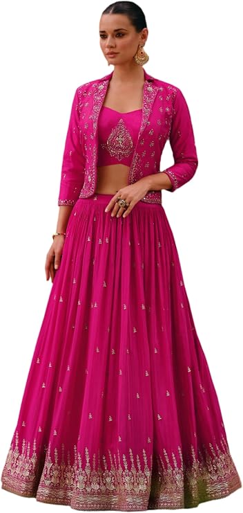 Indian Style Salwar Kameez Lengha Dress Designer Pakistani Wedding Wear Shalwar Kameez Lahenga Suits