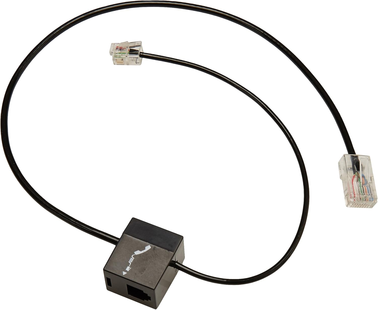 Plantronics Telephone Interface Cable Connects Your Telephone and Your Base