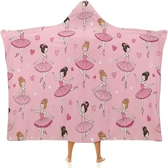 Fuzzy Warm Cozy Plush Furry Hoodie Throw Cloak Wrap Wearable Blanket Hoodie