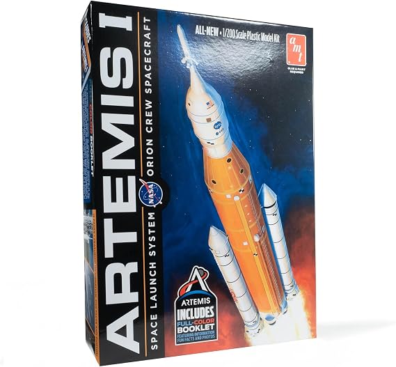 AMT NASA Artemis-1 Rocket 1:200 Scale Model Kit