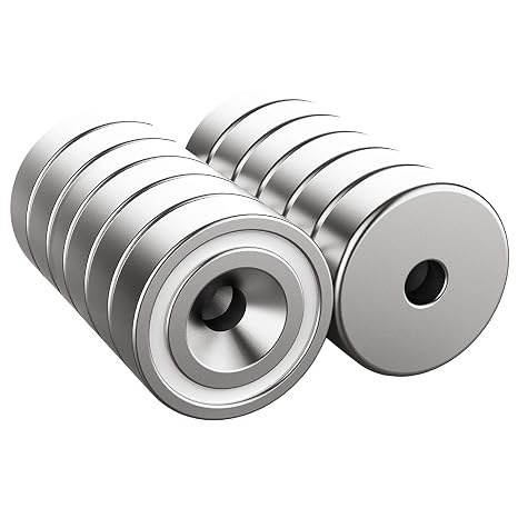 Magnetpro 12 Pieces Neodymium Magnets 15 LB Force
