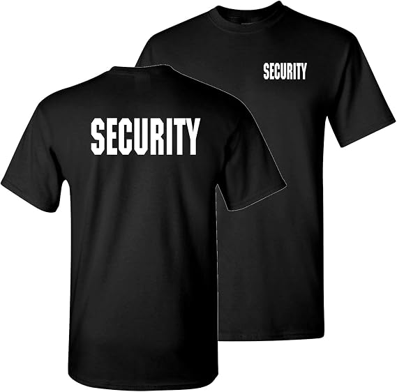 The Goozler Security Silkscreen Front & Back - T-Shirt