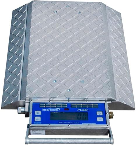 Intercomp, PT300 Wireless Solar Wheel Load Scale, 20Klb x 50lb, NTEP Class IIII