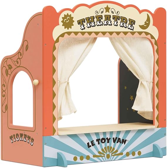 Le Toy Van Wooden Tabletop Puppet Theater