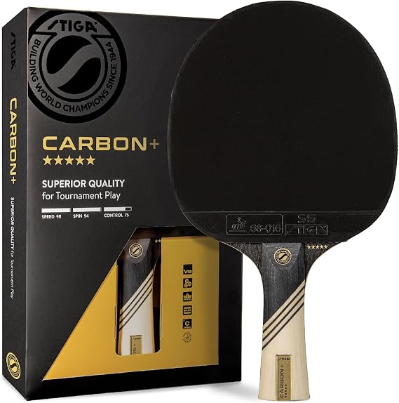 Stiga Carbon + Racquet