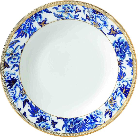 Wedgwood Hibiscus Rim Soup Plate 9"