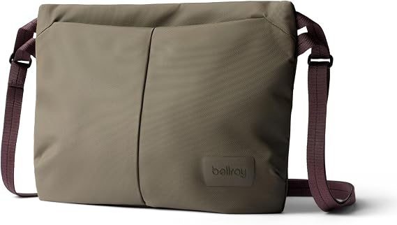 Bellroy Laneway Sacoche, Slim Crossbody Bag - SeaKelp