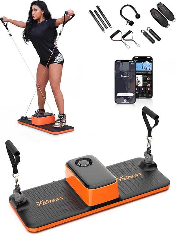 Smart Home Gym U-Trainer - Full-Body Strength Training, 220LBS Resistance, Portable Fitness Equipment