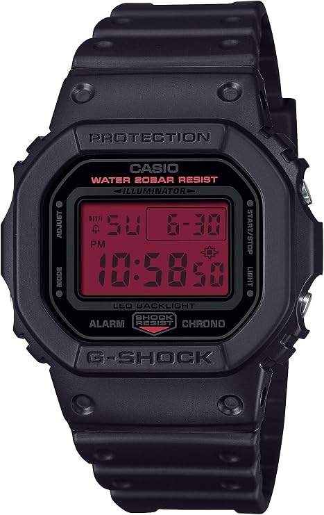 Casio Watch G-SHOCK Domestic Regular Product Eco-friendly Material DW-5600BBR-1JF Men's Black