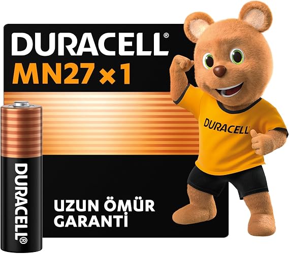 DURACELL MN27 Özel Alkalin Pil (1'li Paket) 12V, A27/L828
