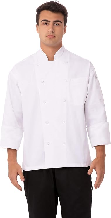 Chef Works Unisex Lyon Executive Chef Coat