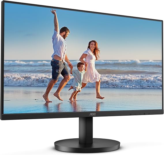AOC 24B3HM 24 inch FHD Monitor 75Hz, VA Panel, 4ms GtG, (1920x1080 HDMI 1 ) Black