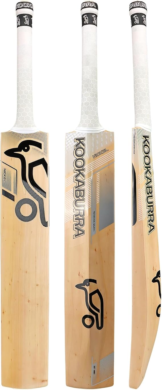 Kookaburra Nickel 8.1 Cricket Bat - Short Handle, Silver