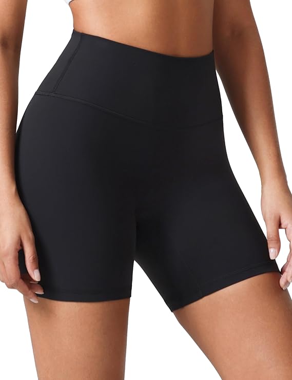 Colorfulkoala Dreamlux No Front Seam Biker Shorts for Women 6" Inseam